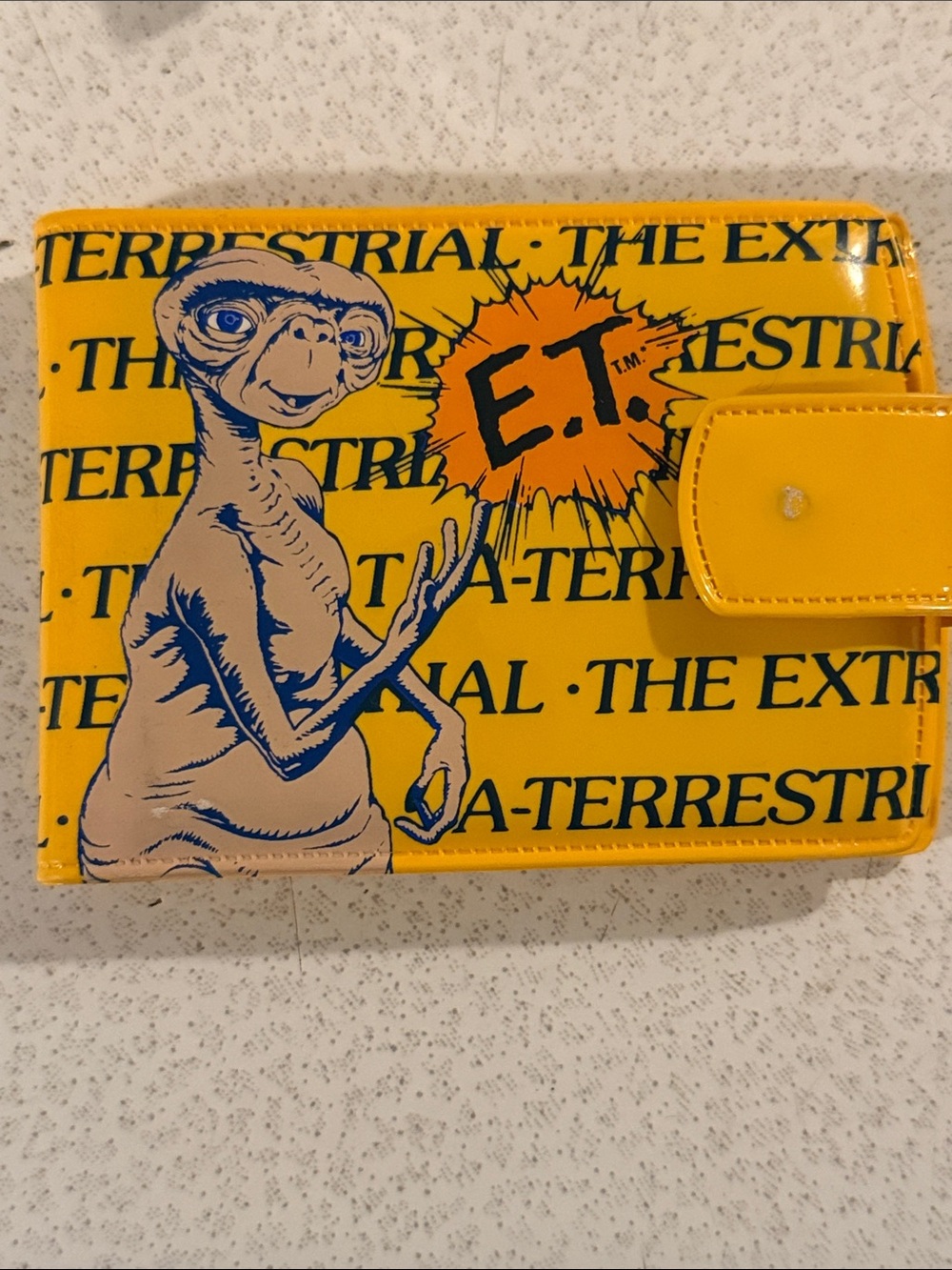 Vintage 1982 E.T. The Extra Terrestrial Wallet